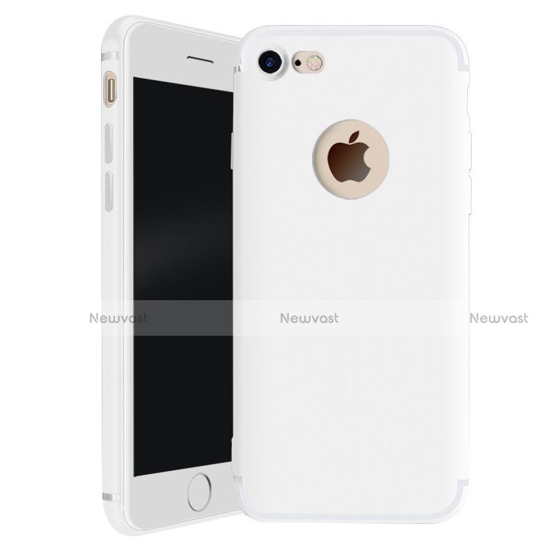 Ultra-thin Silicone Gel Soft Case H01 for Apple iPhone 8 White