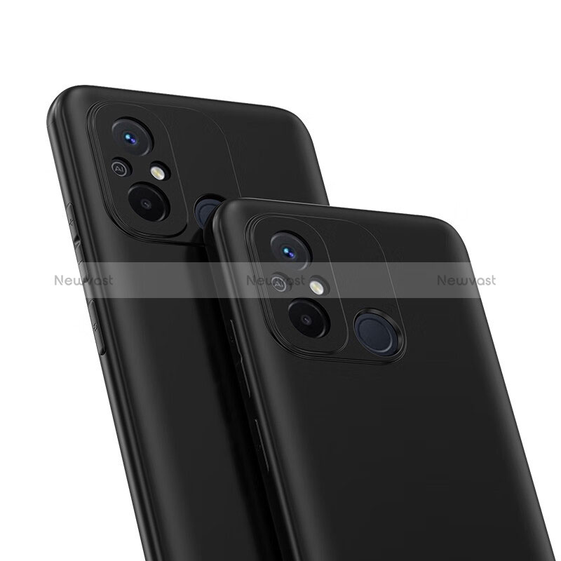 Ultra-thin Silicone Gel Soft Case H01 for Xiaomi Poco C55 Black