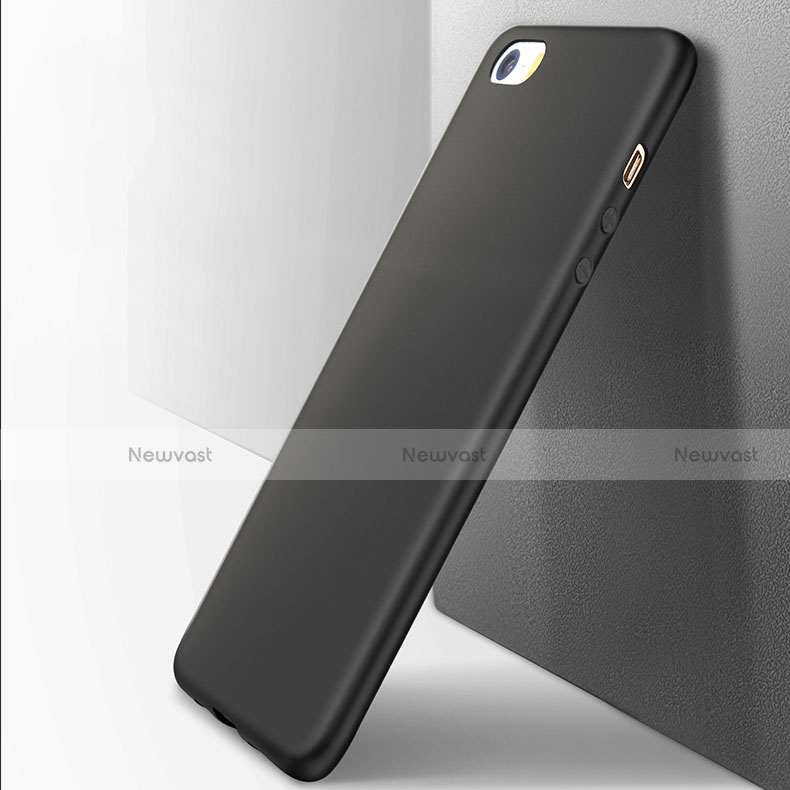 Ultra-thin Silicone Gel Soft Case R01 for Apple iPhone 5 Black