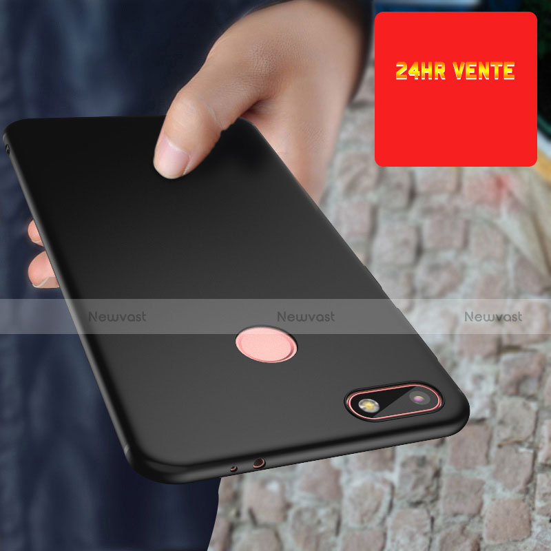 Ultra-thin Silicone Gel Soft Case R01 for Huawei Enjoy 7 Black