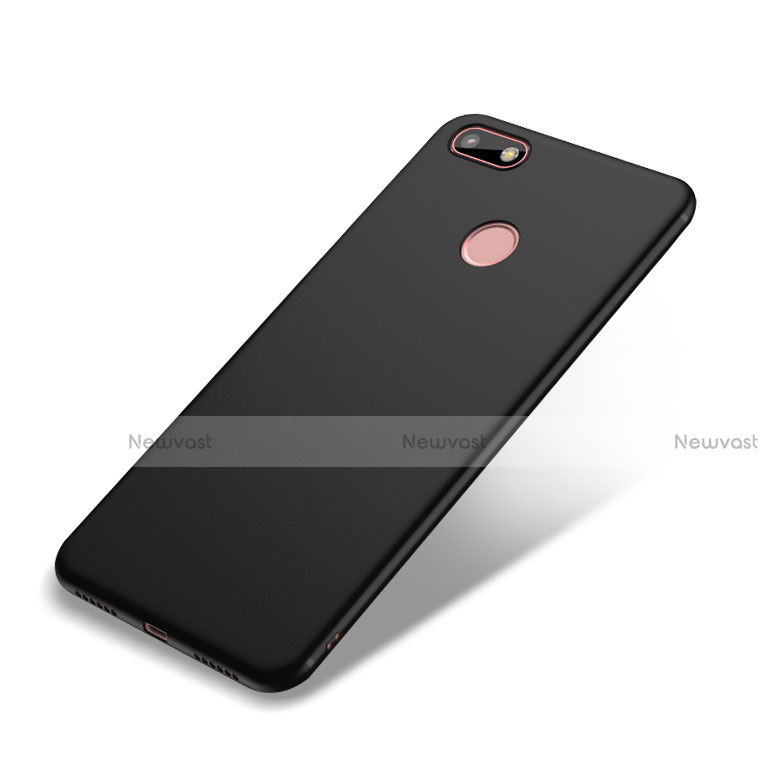 Ultra-thin Silicone Gel Soft Case R01 for Huawei Enjoy 7 Black