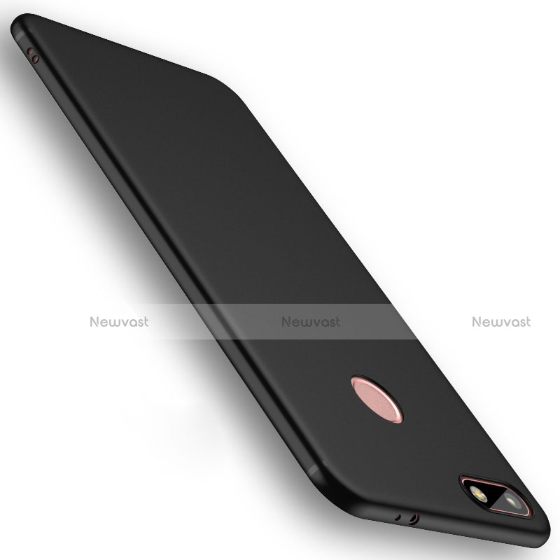 Ultra-thin Silicone Gel Soft Case R01 for Huawei Enjoy 7 Black