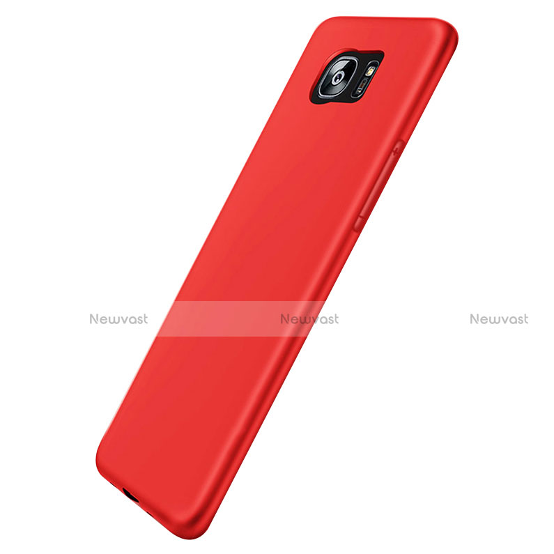 Ultra-thin Silicone Gel Soft Case R06 for Samsung Galaxy S7 Edge G935F Red