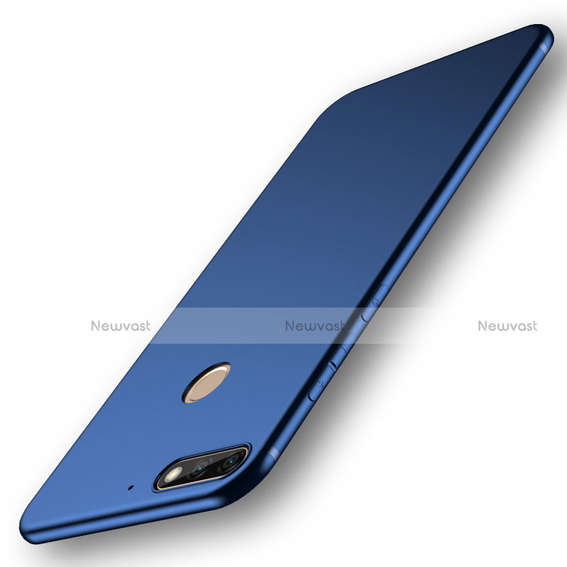 Ultra-thin Silicone Gel Soft Case S01 for Huawei Enjoy 8 Blue