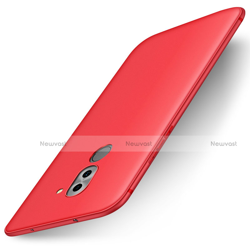 Ultra-thin Silicone Gel Soft Case S01 for Huawei GR5 (2017) Red