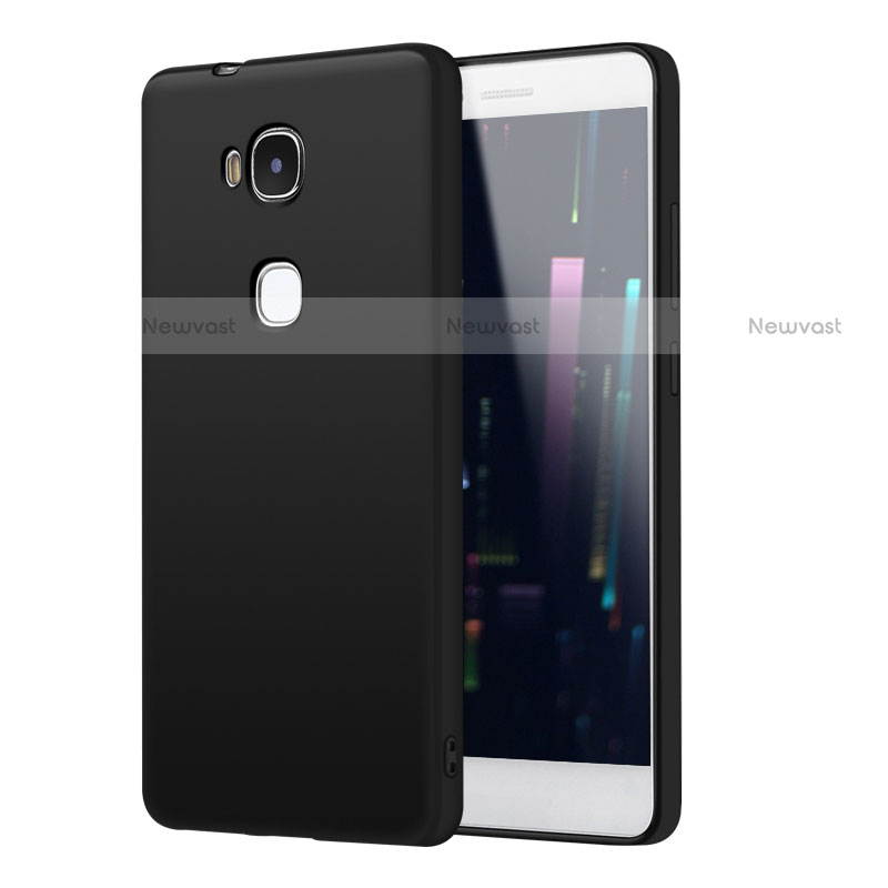 Ultra-thin Silicone Gel Soft Case S01 for Huawei Honor 5X Black