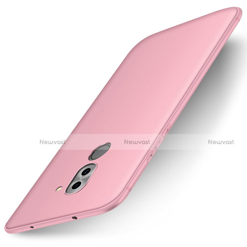 Ultra-thin Silicone Gel Soft Case S01 for Huawei Honor 6X Pro Pink