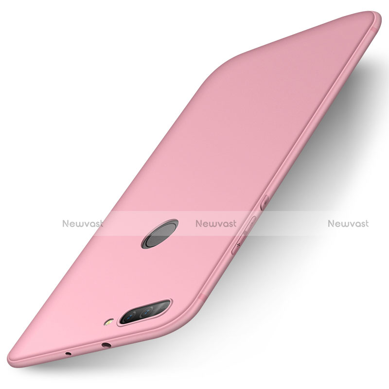 Ultra-thin Silicone Gel Soft Case S01 for Huawei Honor 8 Pro Pink