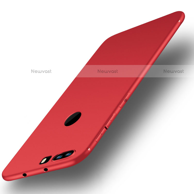 Ultra-thin Silicone Gel Soft Case S01 for Huawei Honor 8 Red