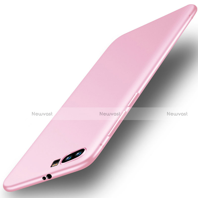 Ultra-thin Silicone Gel Soft Case S01 for Huawei Honor 9 Premium Pink