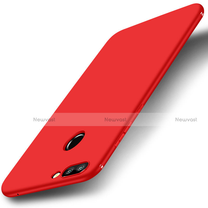 Ultra-thin Silicone Gel Soft Case S01 for Huawei Honor 9i Red