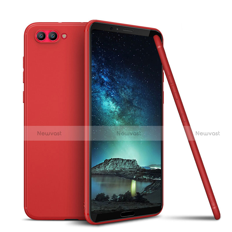 Ultra-thin Silicone Gel Soft Case S01 for Huawei Honor V10 Red