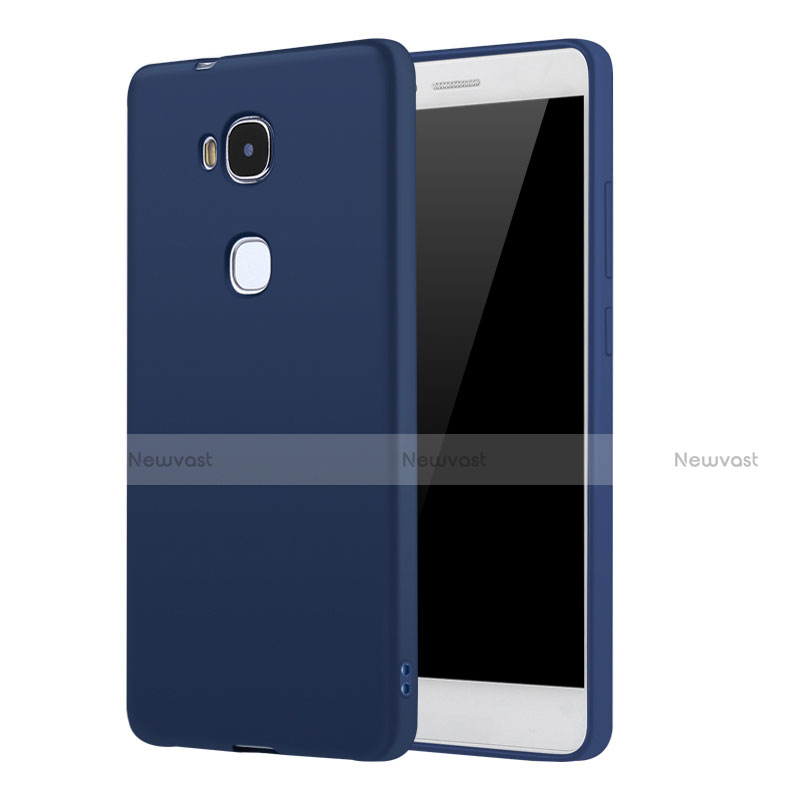 Ultra-thin Silicone Gel Soft Case S01 for Huawei Honor X5 Blue