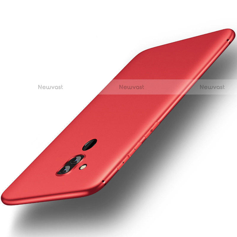 Ultra-thin Silicone Gel Soft Case S01 for Huawei Maimang 7 Red