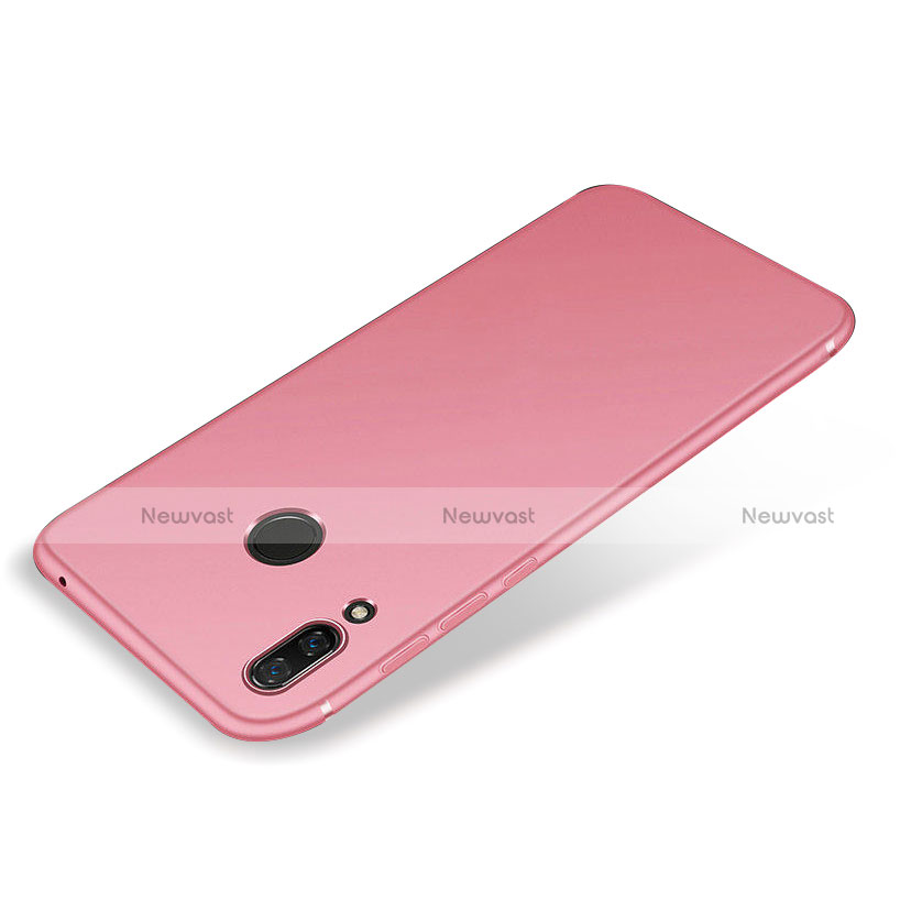 Ultra-thin Silicone Gel Soft Case S01 for Huawei P Smart+ Plus Pink