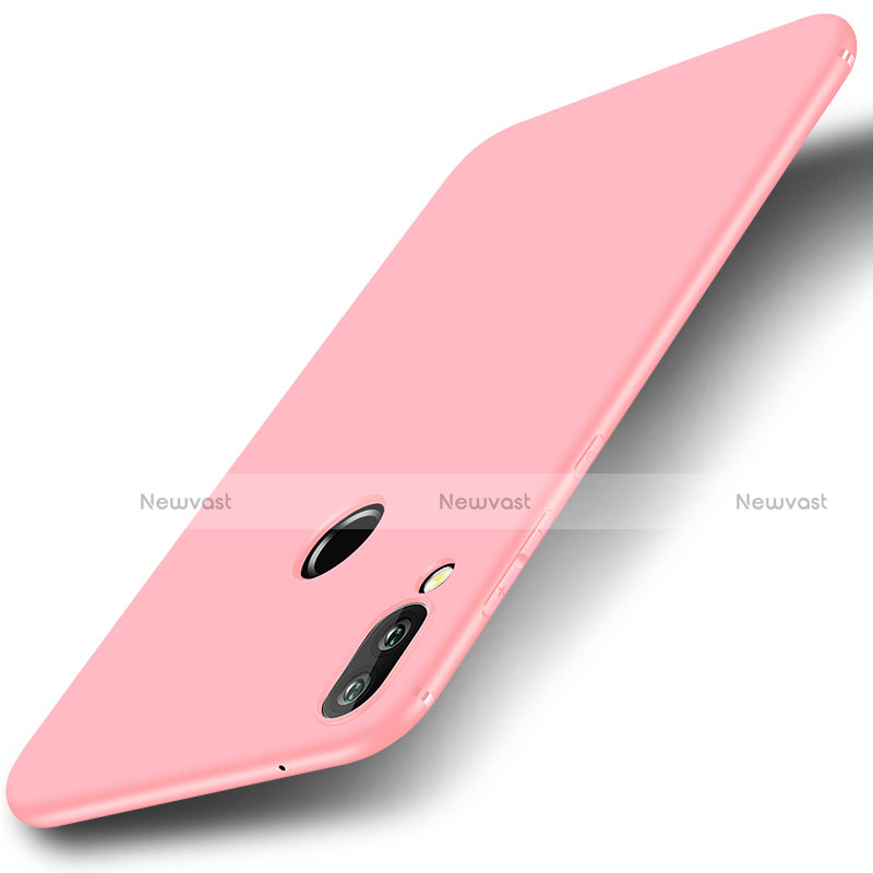 Ultra-thin Silicone Gel Soft Case S01 for Huawei P20 Lite Pink