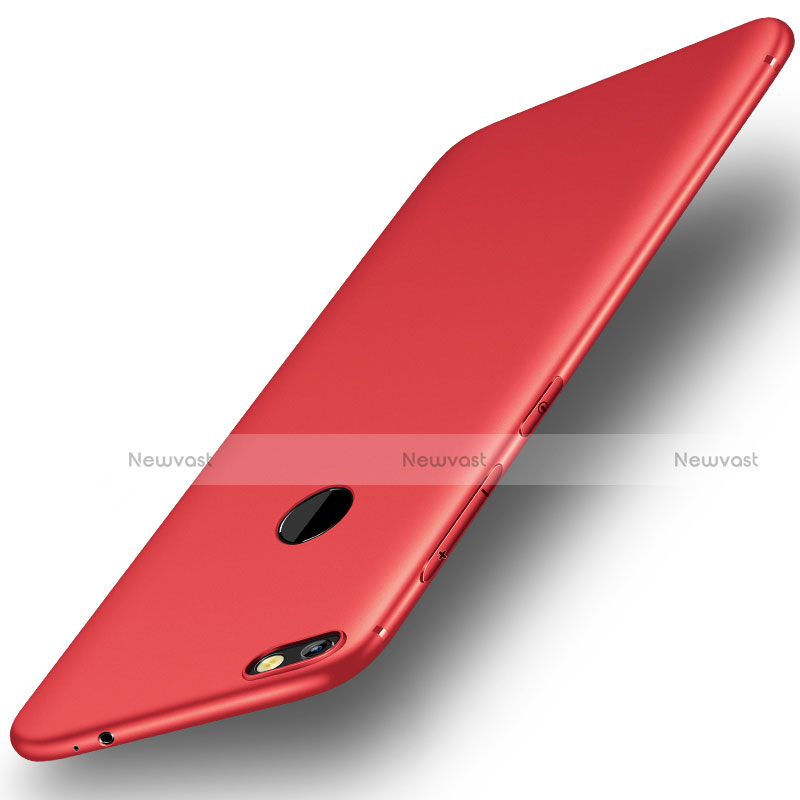 Ultra-thin Silicone Gel Soft Case S01 for Huawei P9 Lite Mini Red