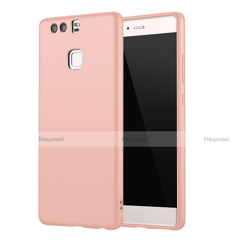 Ultra-thin Silicone Gel Soft Case S01 for Huawei P9 Pink