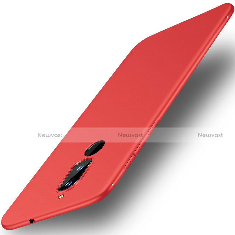 Ultra-thin Silicone Gel Soft Case S01 for Huawei Rhone Red