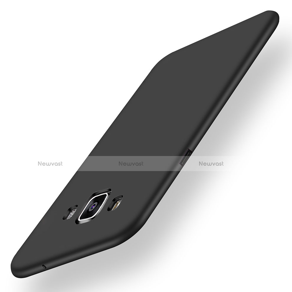 Ultra-thin Silicone Gel Soft Case S01 for Samsung Galaxy A5 Duos SM-500F Black