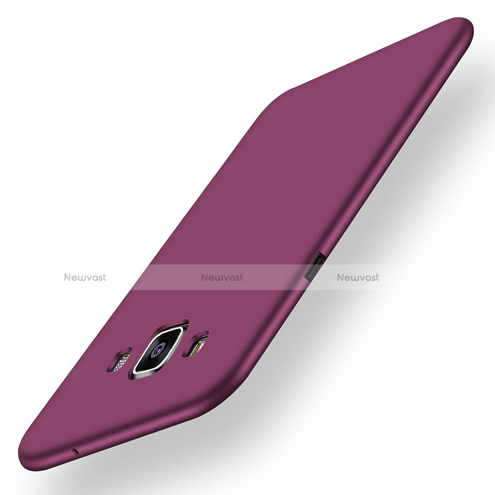 Ultra-thin Silicone Gel Soft Case S01 for Samsung Galaxy A5 Duos SM-500F Purple