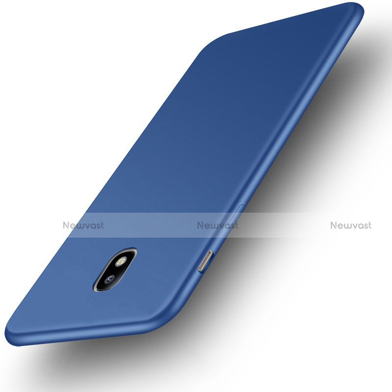 Ultra-thin Silicone Gel Soft Case S01 for Samsung Galaxy J3 Pro (2017) Blue