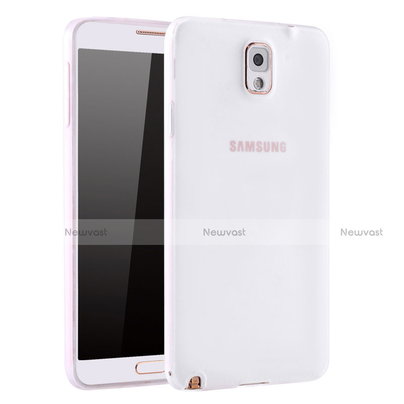 Ultra-thin Silicone Gel Soft Case S01 for Samsung Galaxy Note 3 N9000 White