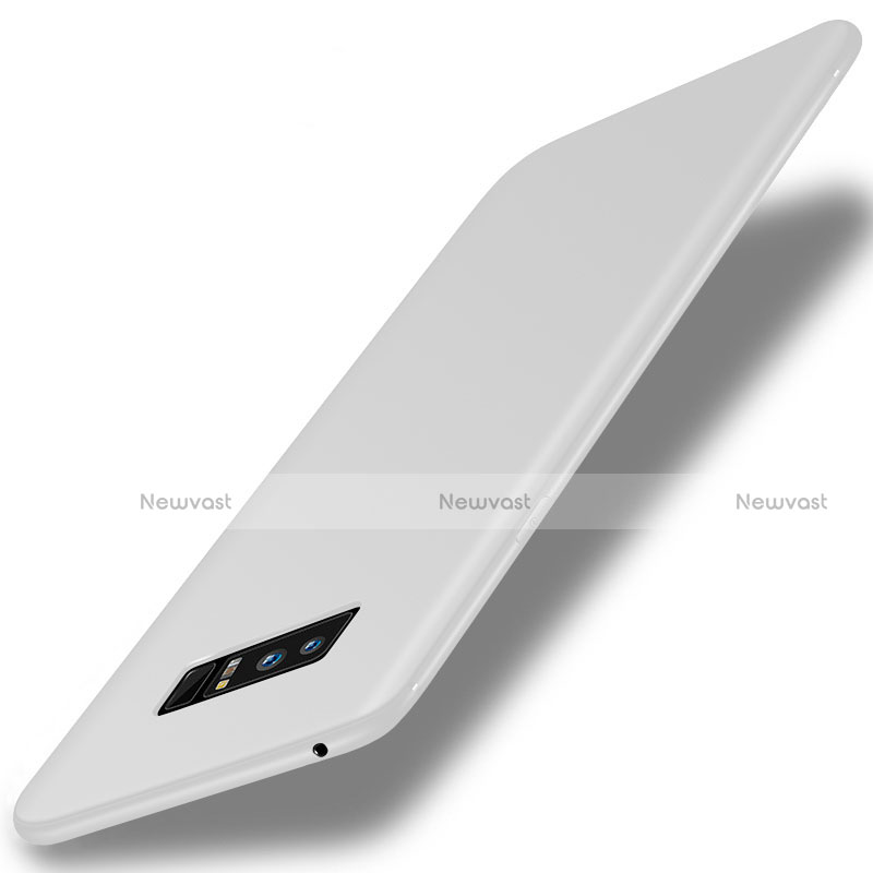 Ultra-thin Silicone Gel Soft Case S01 for Samsung Galaxy Note 8 White