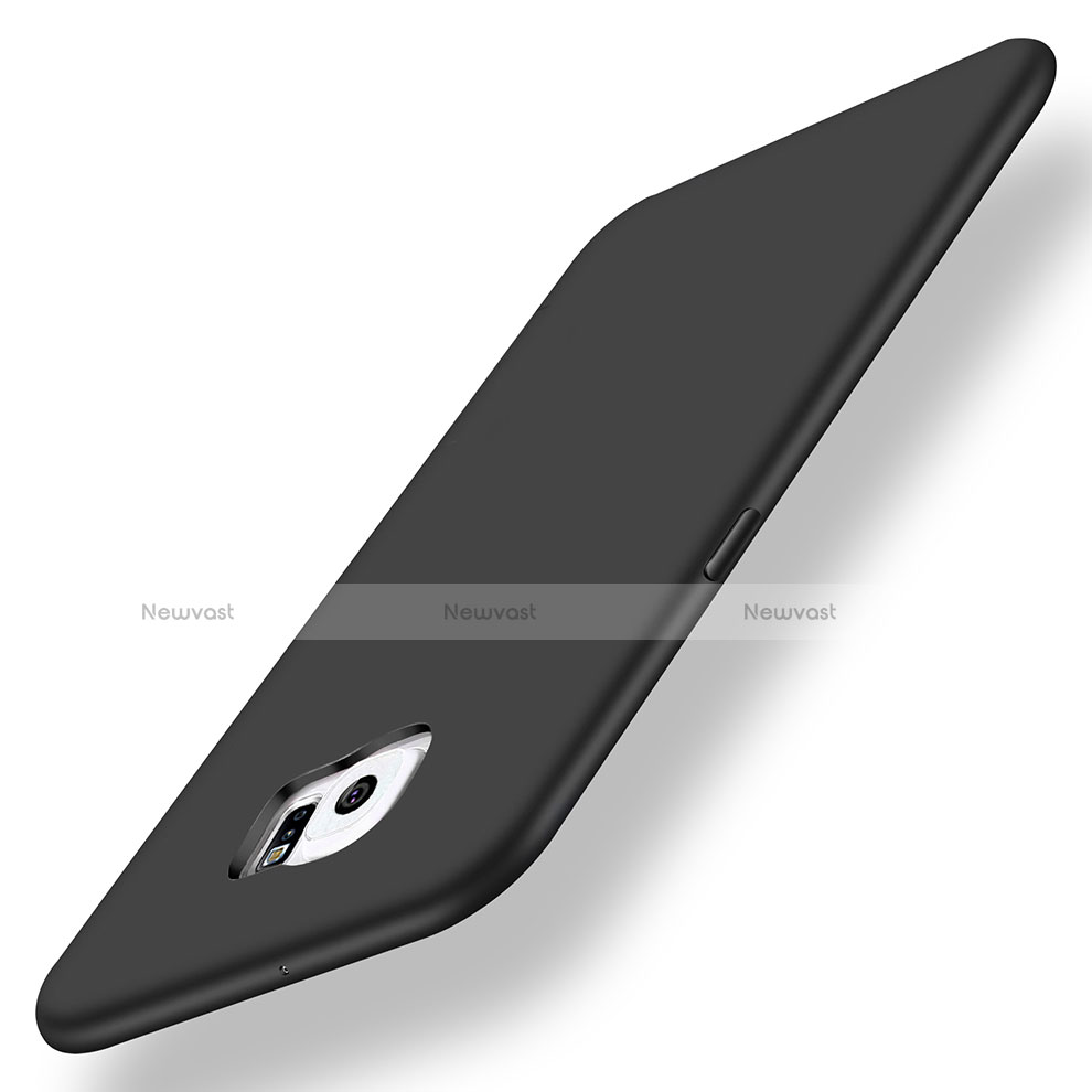 Ultra-thin Silicone Gel Soft Case S01 for Samsung Galaxy S6 Edge+ Plus SM-G928F Black