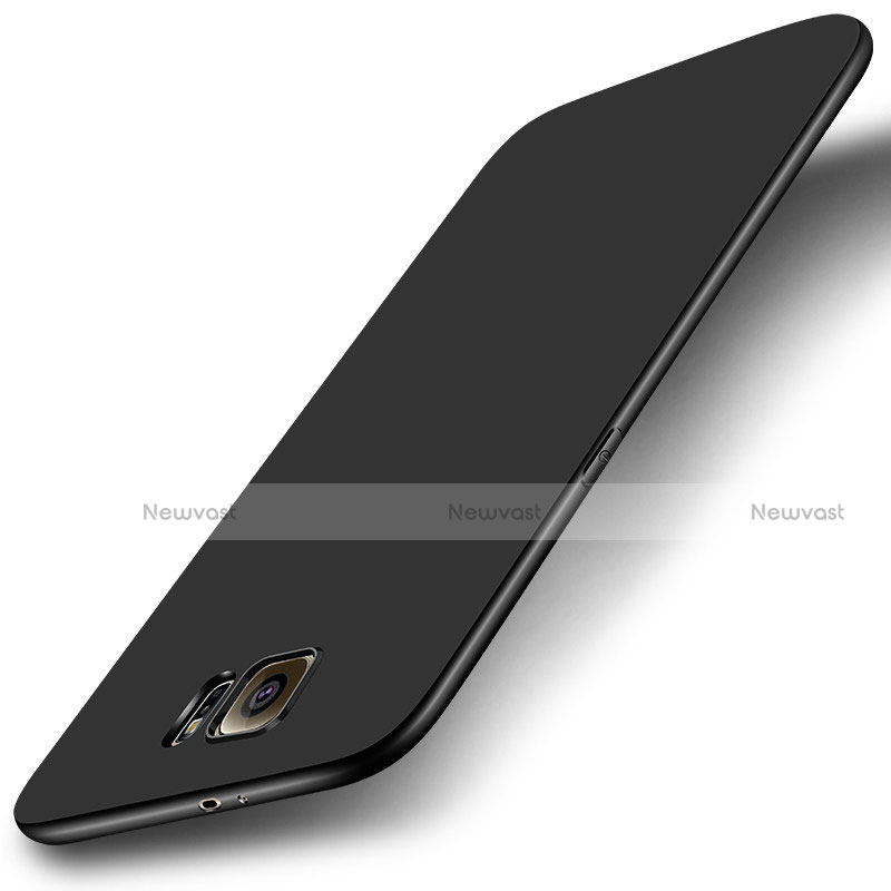 Ultra-thin Silicone Gel Soft Case S01 for Samsung Galaxy S6 SM-G920 Black