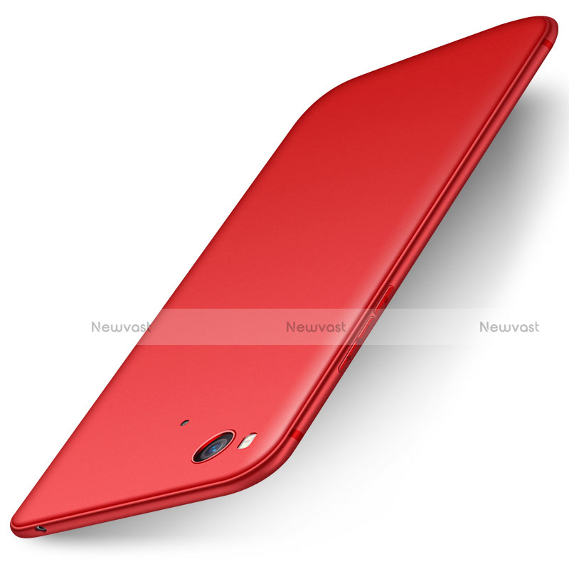 Ultra-thin Silicone Gel Soft Case S01 for Xiaomi Mi 5S 4G Red