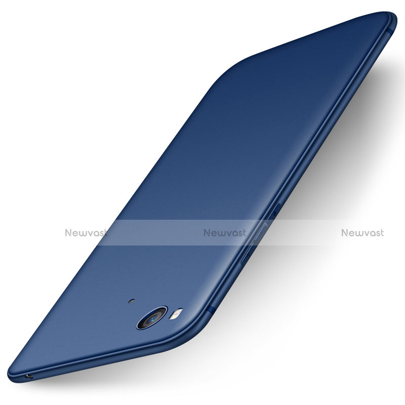 Ultra-thin Silicone Gel Soft Case S01 for Xiaomi Mi 5S Blue