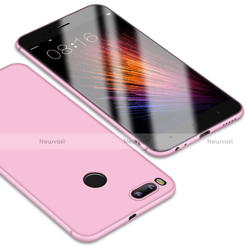 Ultra-thin Silicone Gel Soft Case S01 for Xiaomi Mi 5X Pink