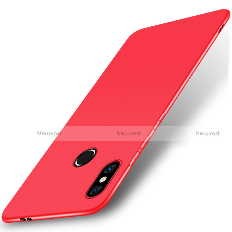 Ultra-thin Silicone Gel Soft Case S01 for Xiaomi Mi 8 SE Red