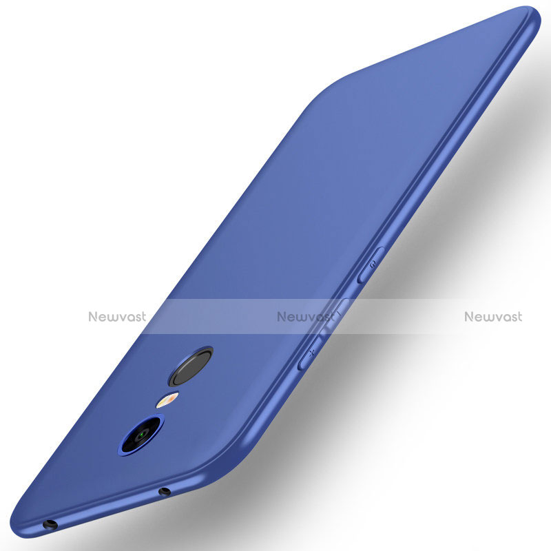 Ultra-thin Silicone Gel Soft Case S01 for Xiaomi Redmi 5 Plus Blue