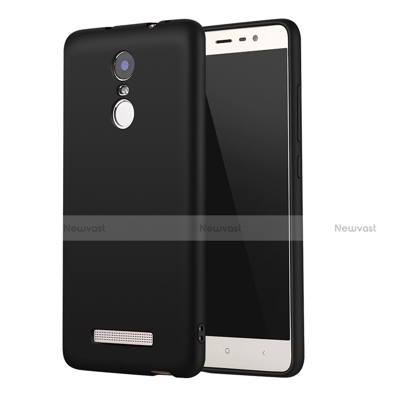 Ultra-thin Silicone Gel Soft Case S01 for Xiaomi Redmi Note 3 Black