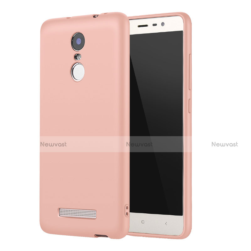 Ultra-thin Silicone Gel Soft Case S01 for Xiaomi Redmi Note 3 MediaTek Pink