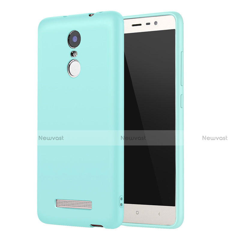 Ultra-thin Silicone Gel Soft Case S01 for Xiaomi Redmi Note 3 MediaTek Sky Blue