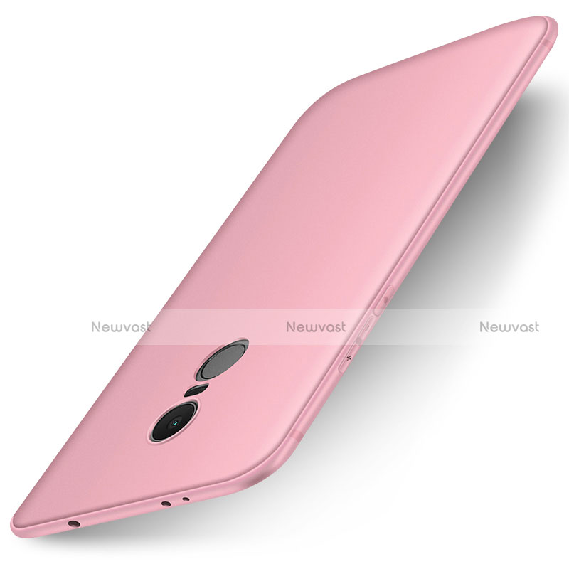 Ultra-thin Silicone Gel Soft Case S01 for Xiaomi Redmi Note 4 Standard Edition Pink