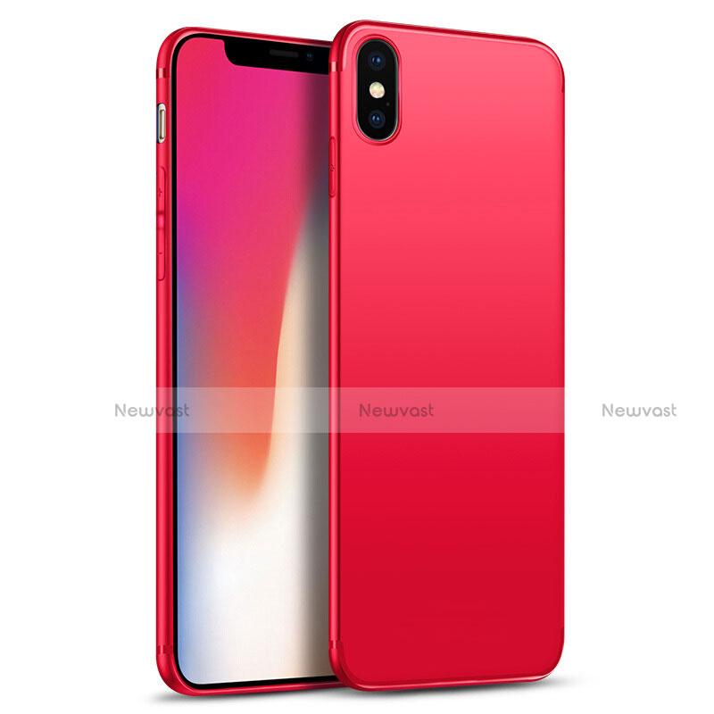 Ultra-thin Silicone Gel Soft Case S02 for Apple iPhone X Red