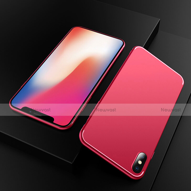 Ultra-thin Silicone Gel Soft Case S02 for Apple iPhone X Red