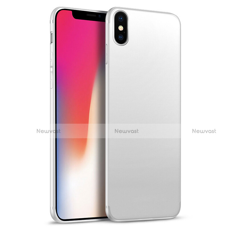 Ultra-thin Silicone Gel Soft Case S02 for Apple iPhone Xs Max White