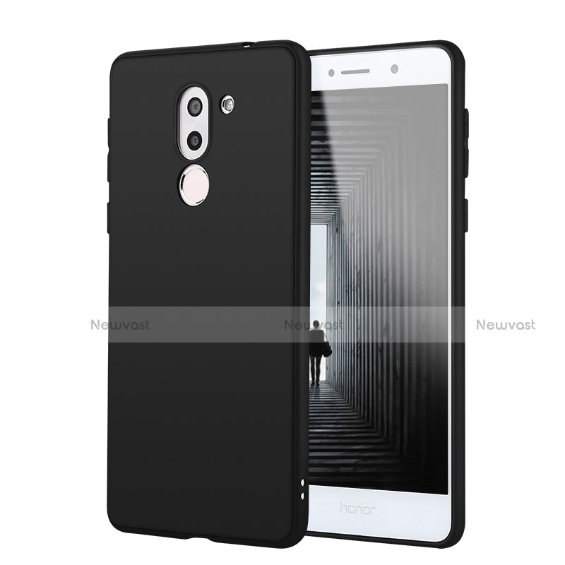 Ultra-thin Silicone Gel Soft Case S02 for Huawei Honor 6X Black