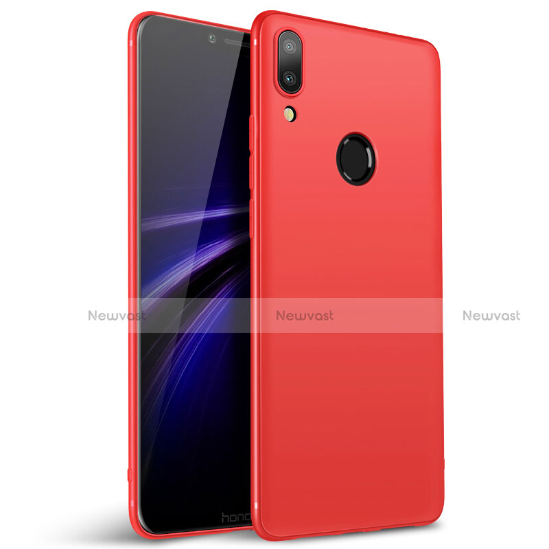 Ultra-thin Silicone Gel Soft Case S02 for Huawei Honor Play Red