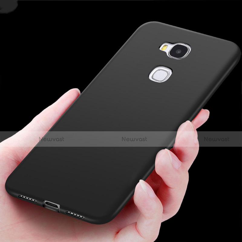 Ultra-thin Silicone Gel Soft Case S02 for Huawei Honor X5 Black