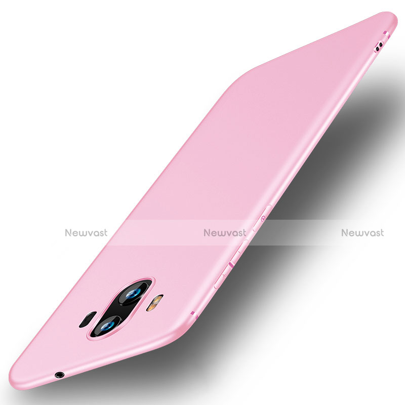 Ultra-thin Silicone Gel Soft Case S02 for Huawei Mate 10 Pink