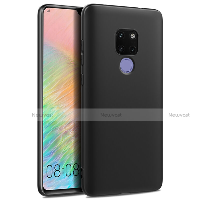 Ultra-thin Silicone Gel Soft Case S02 for Huawei Mate 20 X 5G Black