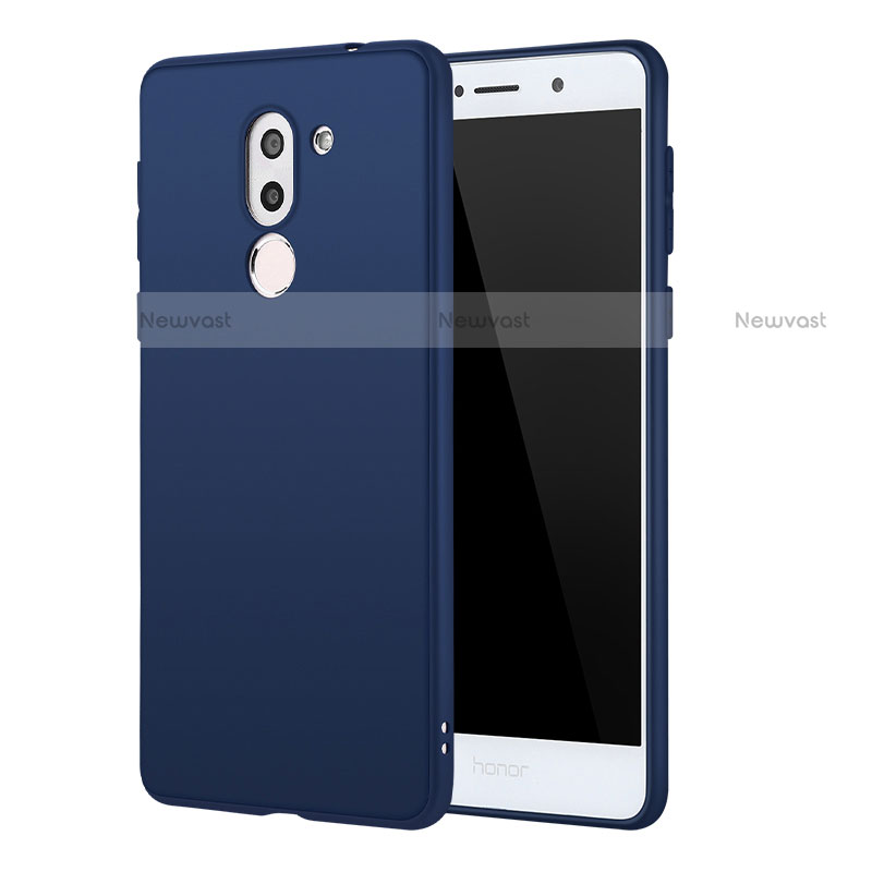 Ultra-thin Silicone Gel Soft Case S02 for Huawei Mate 9 Lite Blue