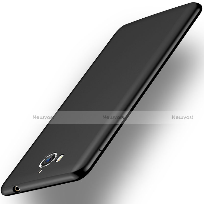 Ultra-thin Silicone Gel Soft Case S02 for Huawei Y5 (2017) Black