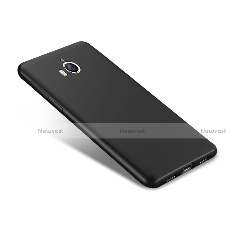Ultra-thin Silicone Gel Soft Case S02 for Huawei Y6 (2017) Black